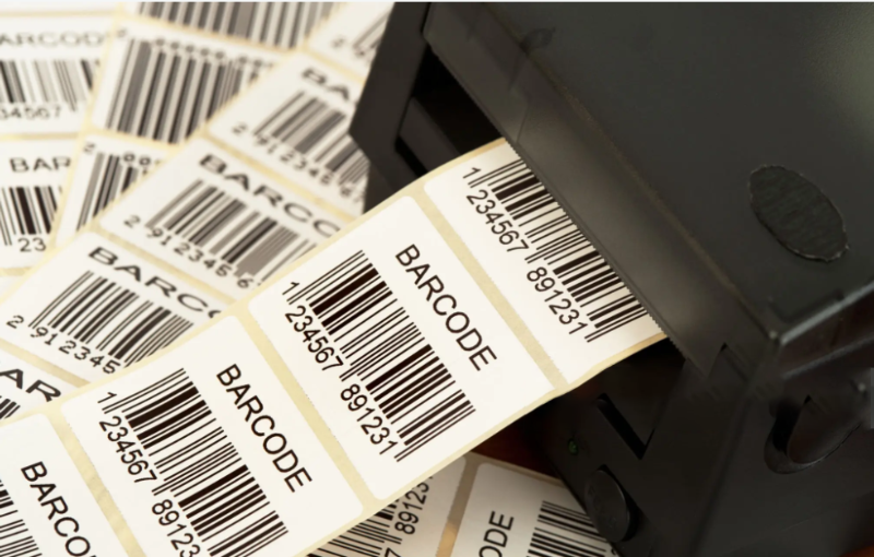 Mobile barcode printer