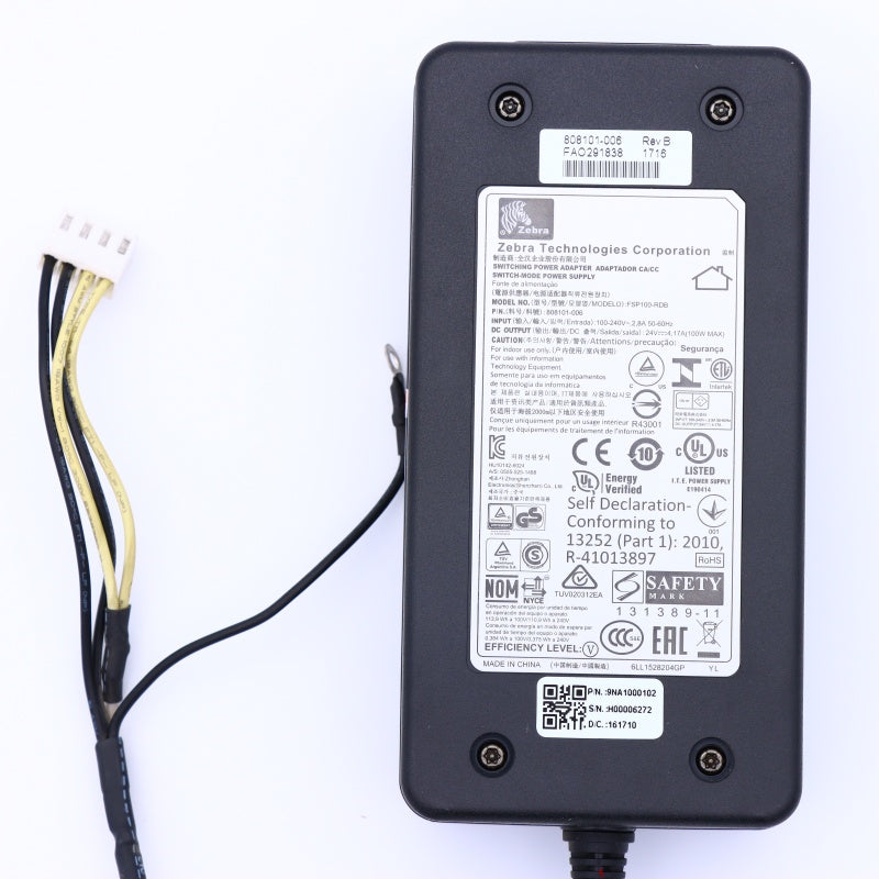Power Supply Adapter for Zebra ZT210 ZT230 Barcode Printer