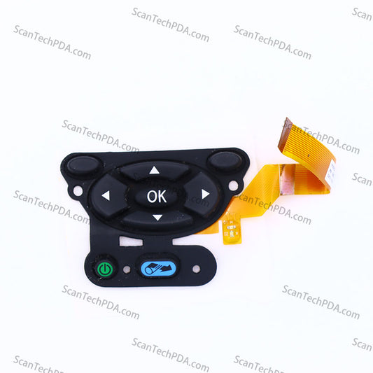 9-Key Keypad with Myler Keyswitch Replacement for Zebra QLN320