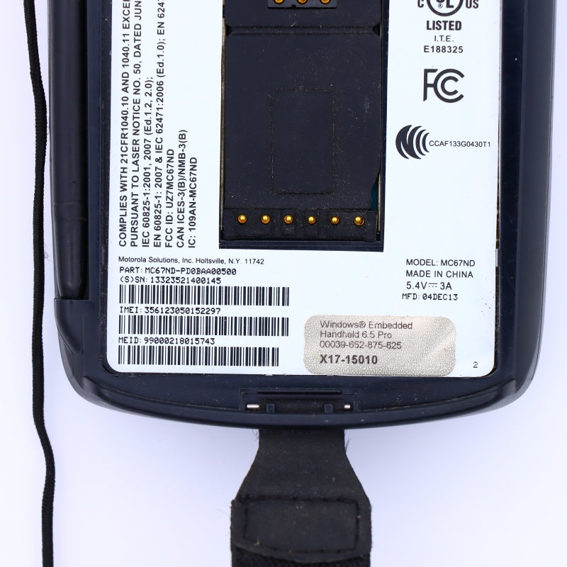 Zebra/Motorola/Symbol MC67ND-PD0BAA00500 Handheld Mobile Computer SE4500