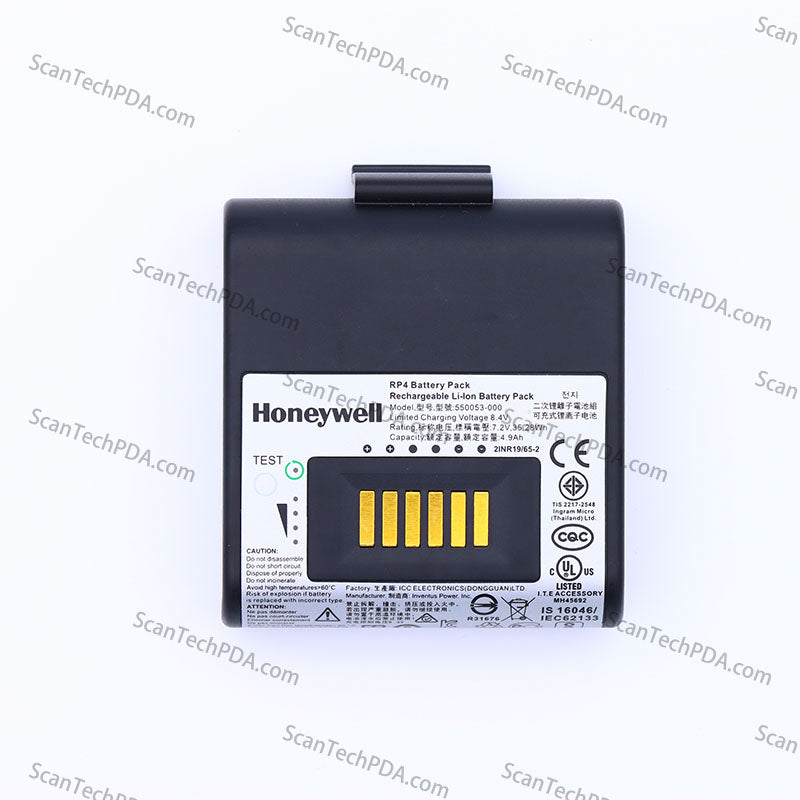 Honeywell PB4 Rechargeable Battery Pack 7.2V/35.28Wh/4.9Ah