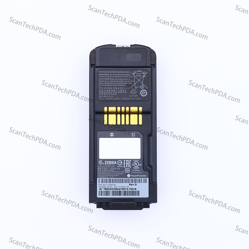 Battery Replacement (P/N 82-111636-04) for Zebra MC9590