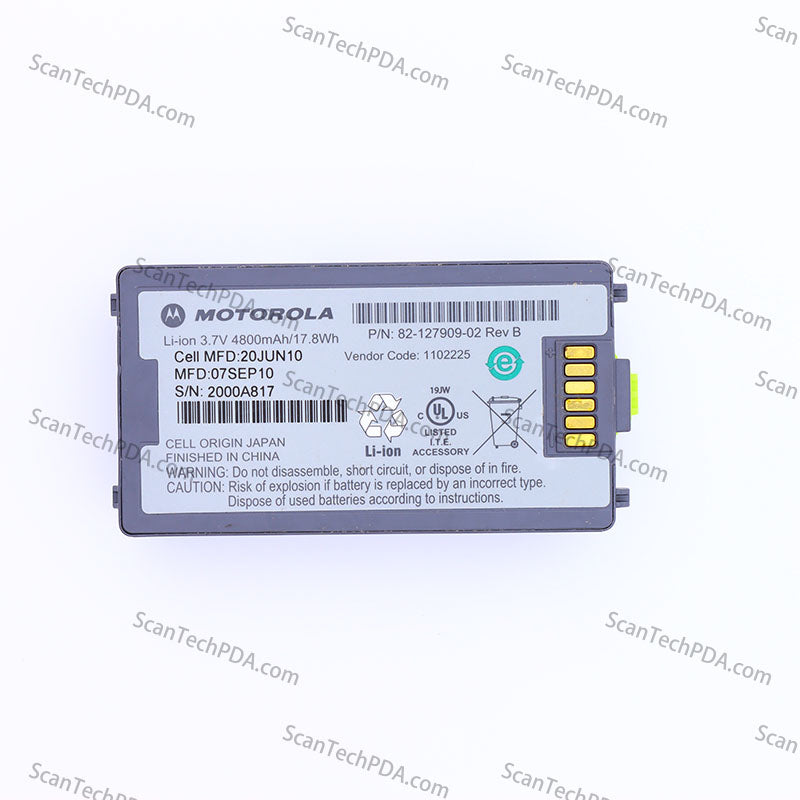 Original Motorola MC3190 Battery P/N 82-127909-01 Rev B 4800mAh