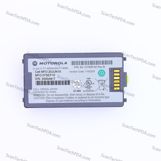 Original Motorola MC3190 Battery P/N 82-127909-01 Rev B 4800mAh