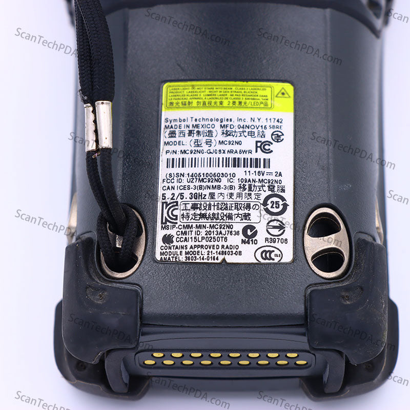 Zebra/Motorola/Symbol MC92N0-GJ0SXERA5WR Handheld Scanner 53 Key Win Mobile 6.5 Without MS Office