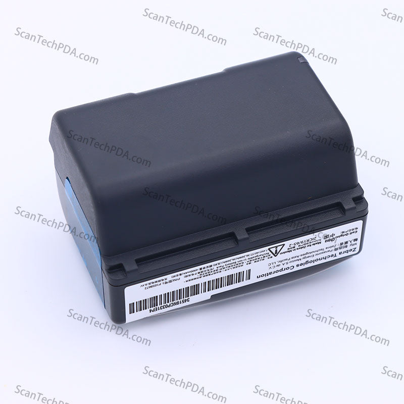 High-capacity Printer Battery Replacement for ZEBRA QLN320  P/N P1058672  4900mAh