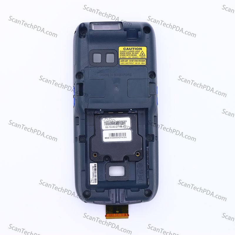 Back Cover (Scanner, Camera Version) with Sync Charge connector for Intermec CN70