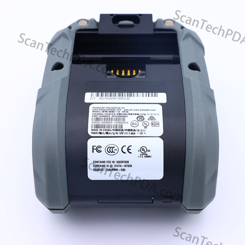 Honeywell RP2B Rugged Mobile Thermal Printer RP2A0001B00